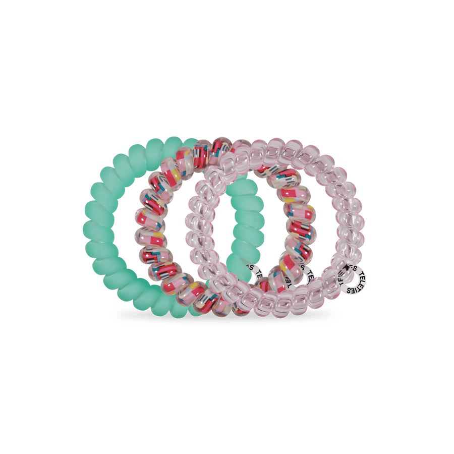Spring Splash Large Hair Ties - Glamourous Grace
