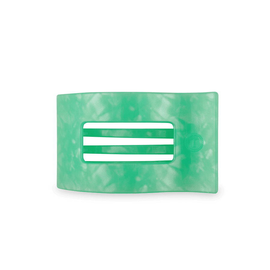 Spring Splash Medium Flat Rectangle Hair Clip - Glamourous Grace