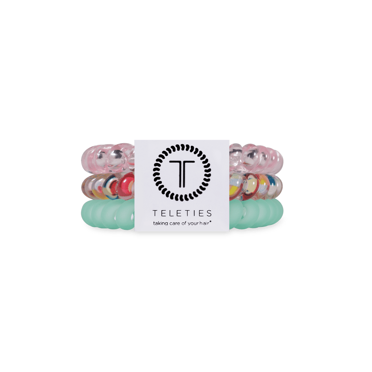 Spring Splash Small Hair Ties - Glamourous Grace