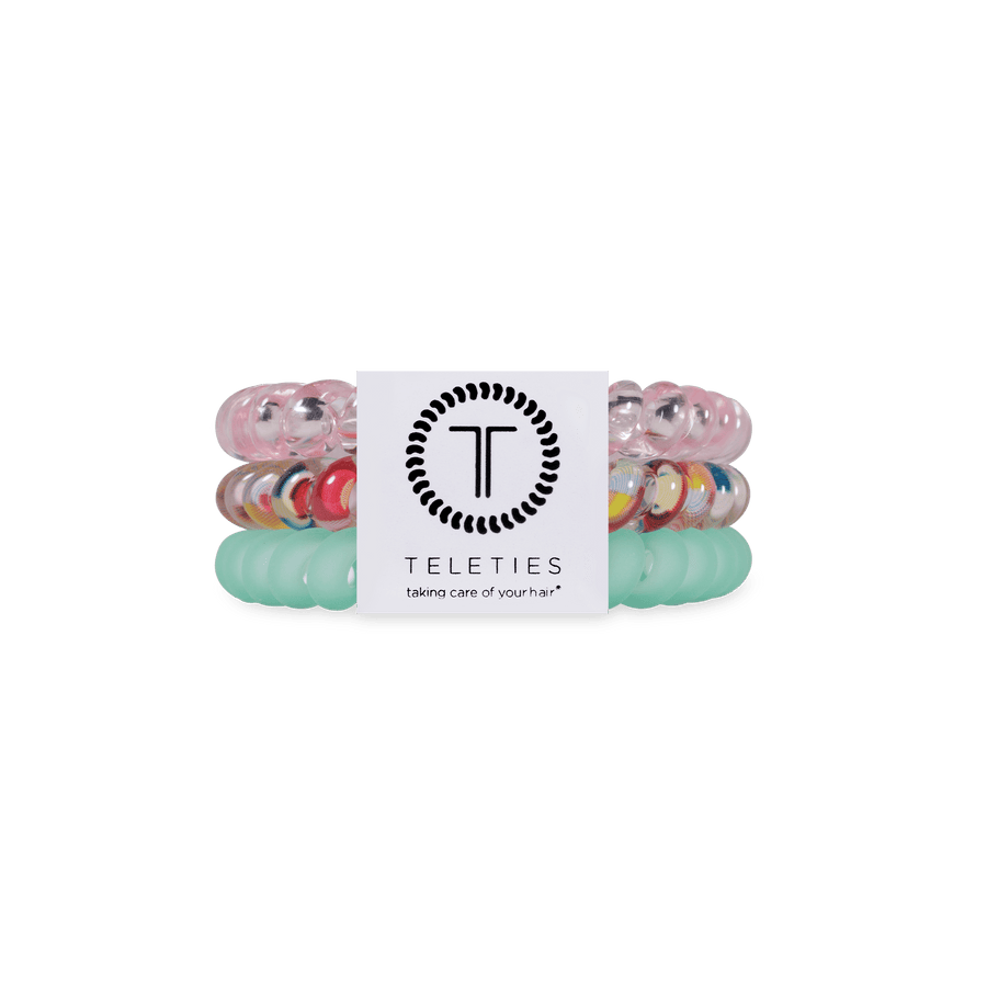 Spring Splash Small Hair Ties - Glamourous Grace