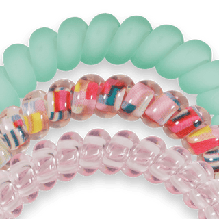 Spring Splash Small Hair Ties - Glamourous Grace