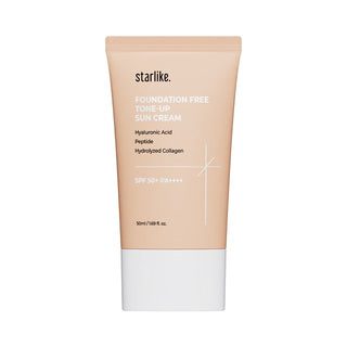starlike Foundation Free Tone Up Sun Cream SPF50+ PA++++ 50ml