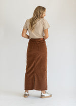 Stella Denim Maxi Skirt - By Baano
