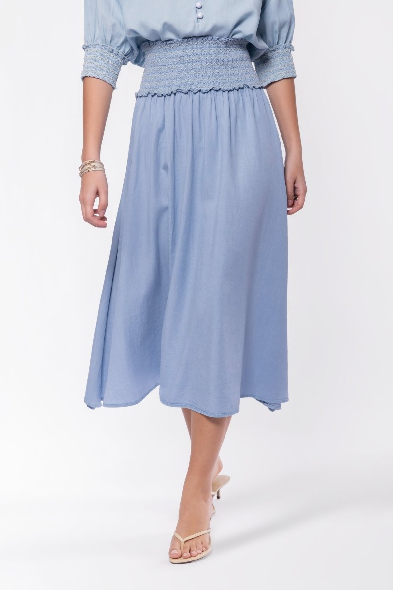 Stella Skirt (Light Blue) - Glamourous Grace