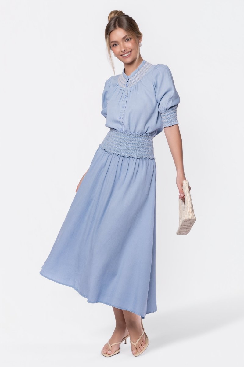 Stella Skirt (Light Blue) - Glamourous Grace