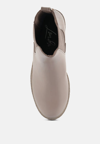 Stella Croc Back Chelsea Boots