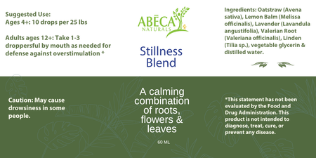 Stillness Blend - Calming Support - Glamourous Grace