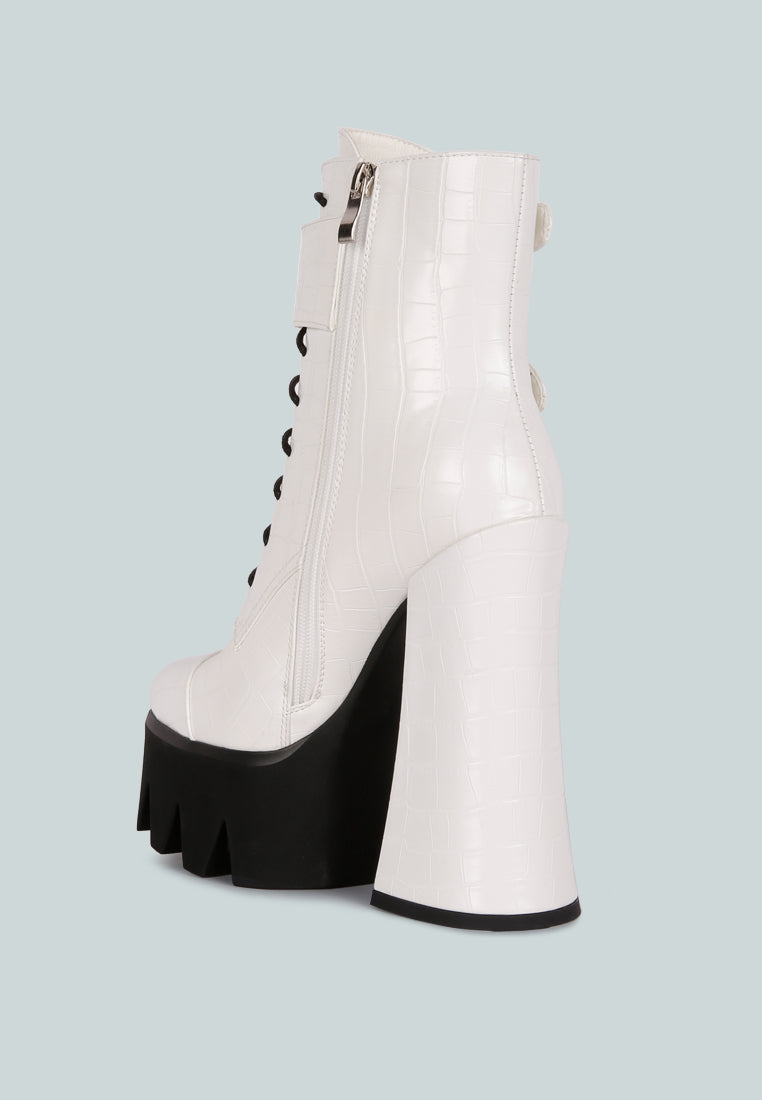 Stomper Combat Boot - Glamourous Grace