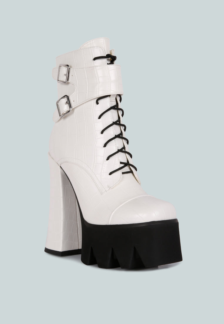 Stomper Combat Boot - Glamourous Grace