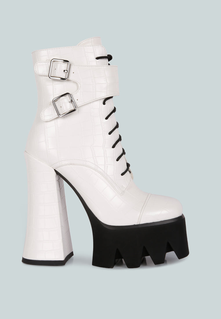 Stomper Combat Boot - Glamourous Grace