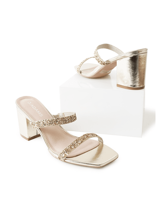Stormi | Gold Glitter - Glamourous Grace