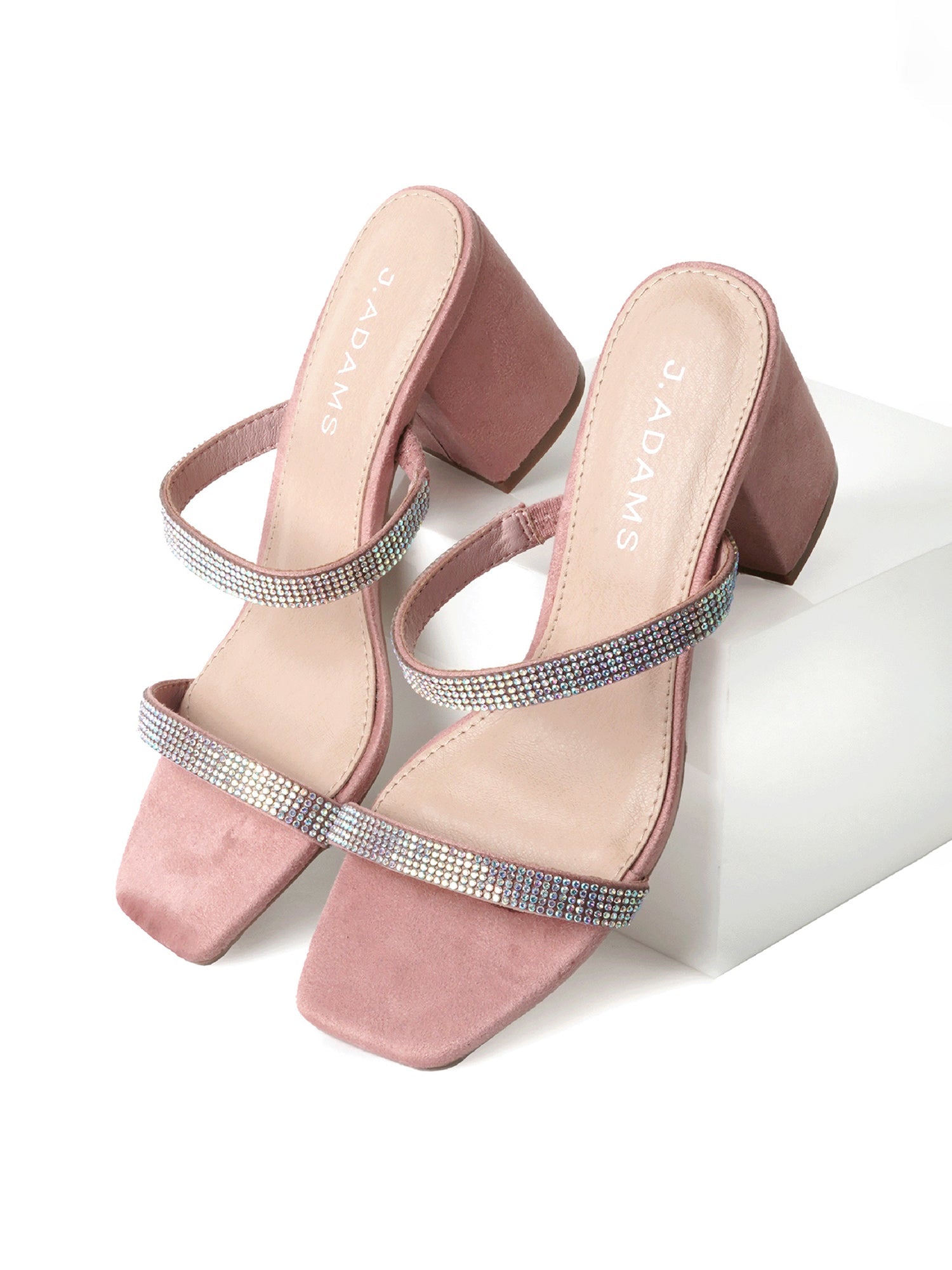 Stormi | Pink Suede - Glamourous Grace