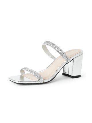 Stormi | Silver Glitter - Glamourous Grace