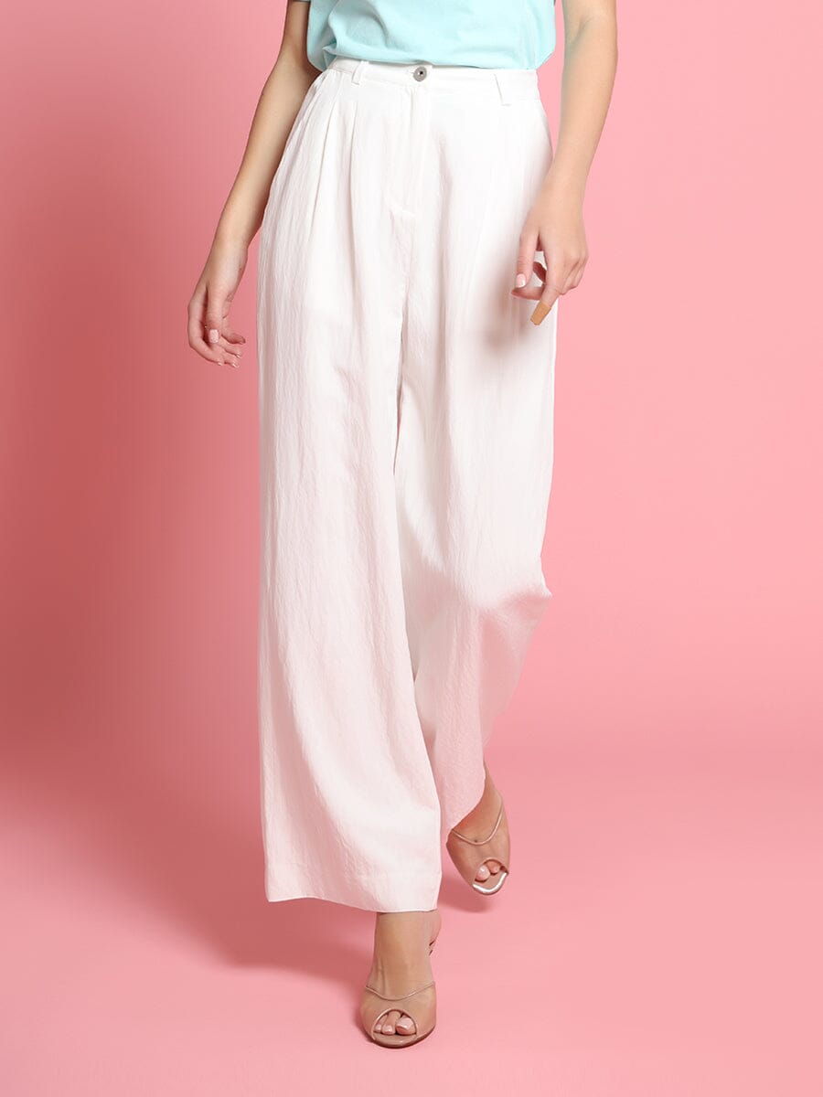 Straight Fit Casual Pants - Glamourous Grace