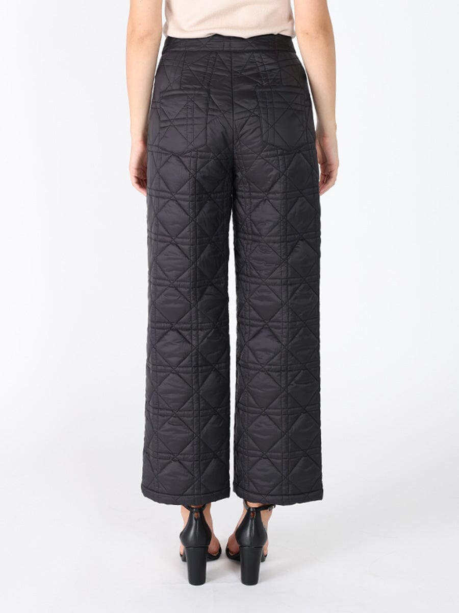 Straight Leg Quilted Puffer Pants - Glamourous Grace