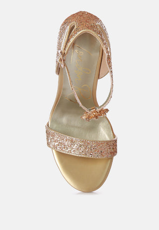 Straight Fire High Heel Glitter Stilettos