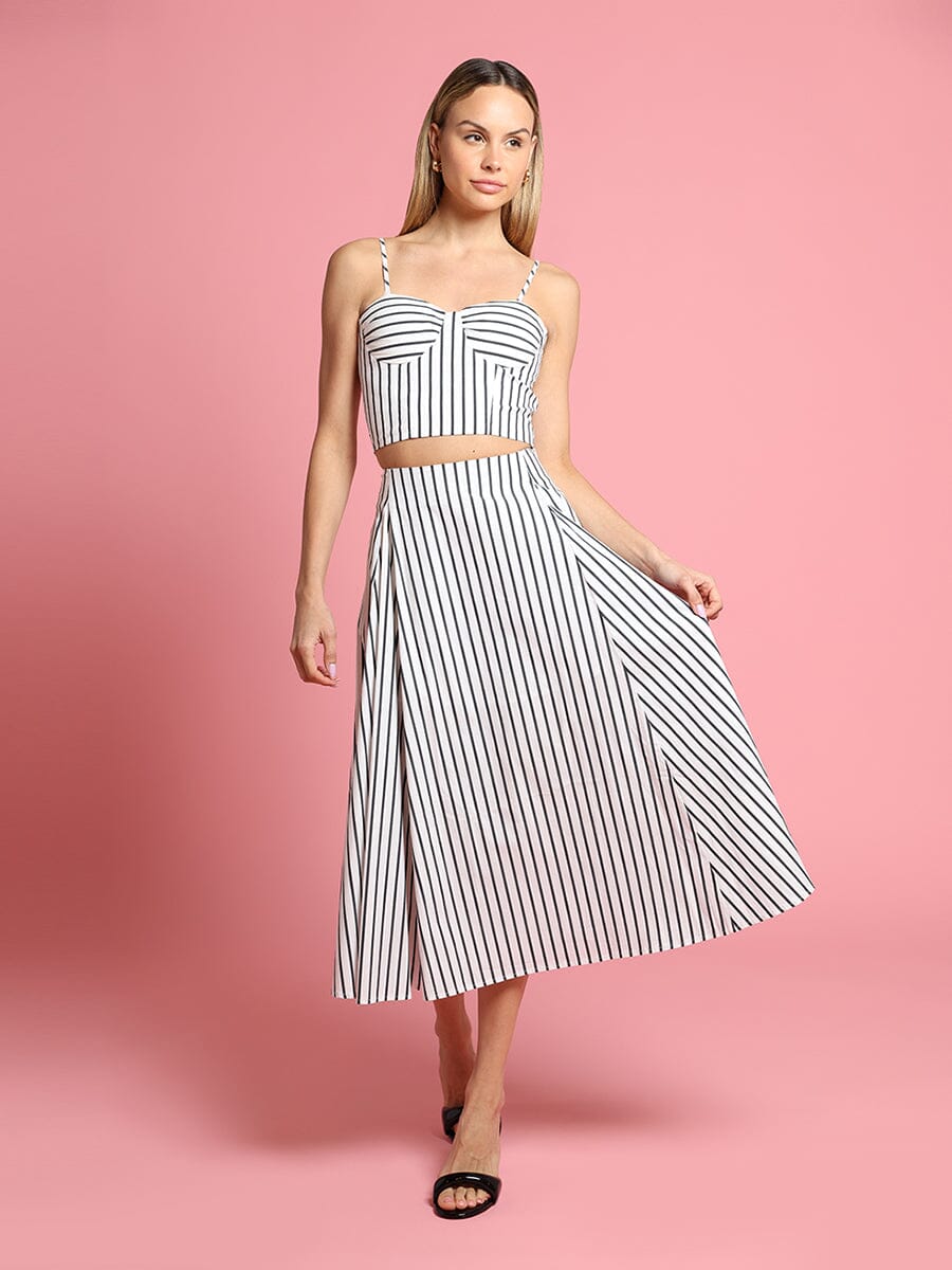 Striped Bralette Top - Glamourous Grace