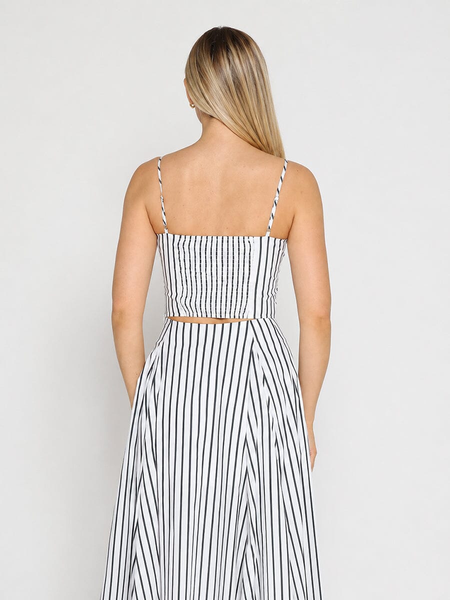 Striped Bralette Top - Glamourous Grace