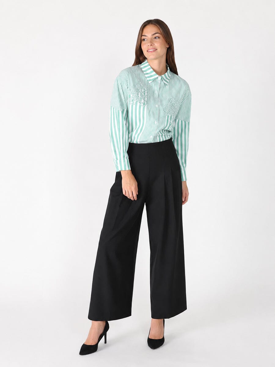 Stripped floral shirt - Glamourous Grace