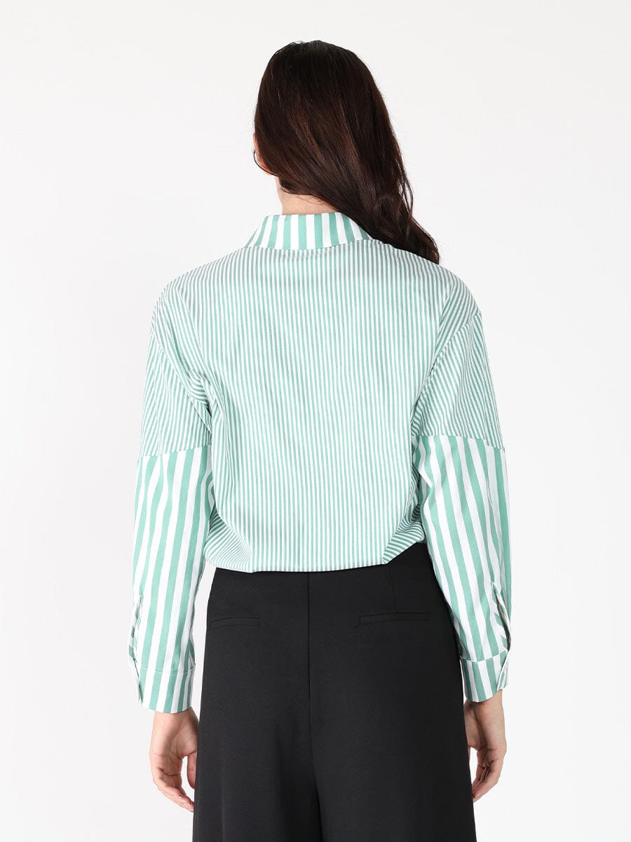 Stripped floral shirt - Glamourous Grace
