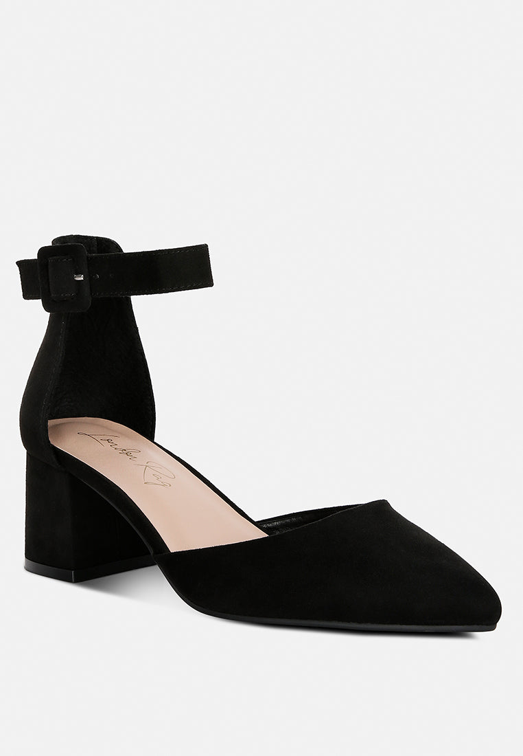 Stroot Mid Block Heel Sandals - Glamourous Grace