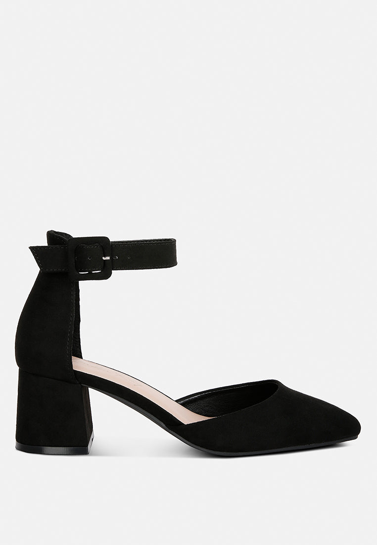 Stroot Mid Block Heel Sandals - Glamourous Grace