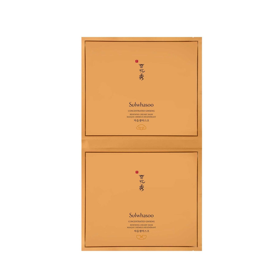 Sulwhasoo Concentrated Ginseng Renewing Creamy Mask 18g X 5ea - Glamourous Grace