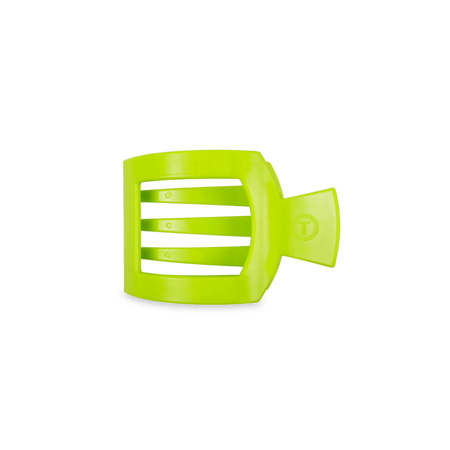 Summer Brights Small Flat Square Hair Clip - Glamourous Grace