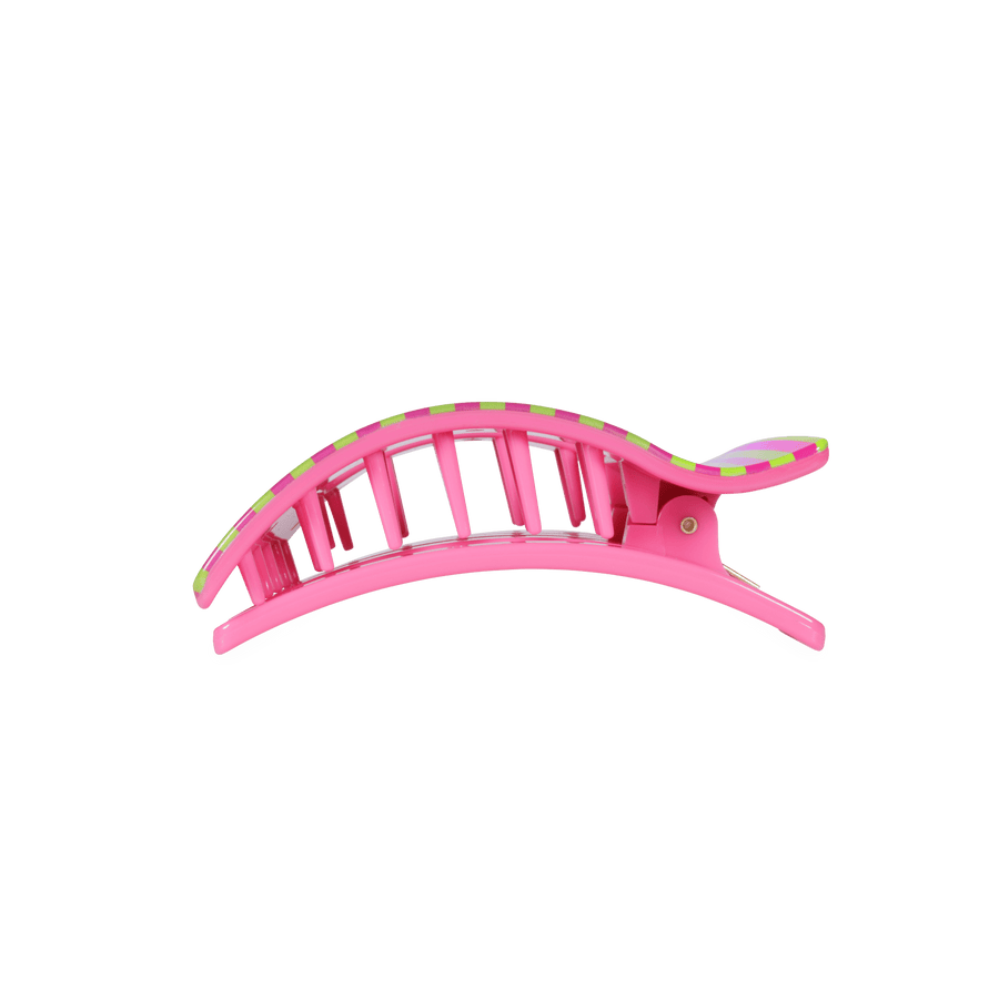 Summer Crush Medium Flat Rectangle Hair Clip - Glamourous Grace