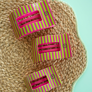 Summer Crush Medium Flat Rectangle Hair Clip - Glamourous Grace
