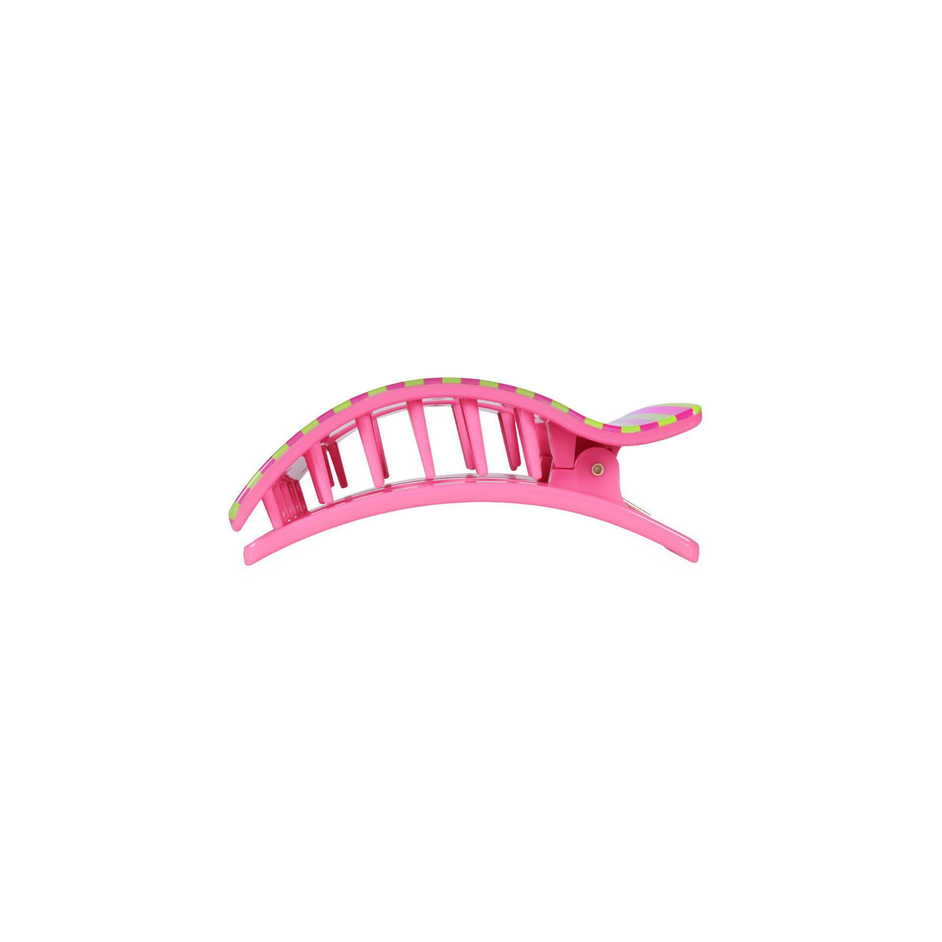 Summer Crush Small Flat Rectangle Hair Clip - Glamourous Grace