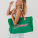 Emerald / Dusty Pink