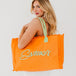 Orange / Mint Green