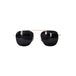 Black Lens/Gold Frame
