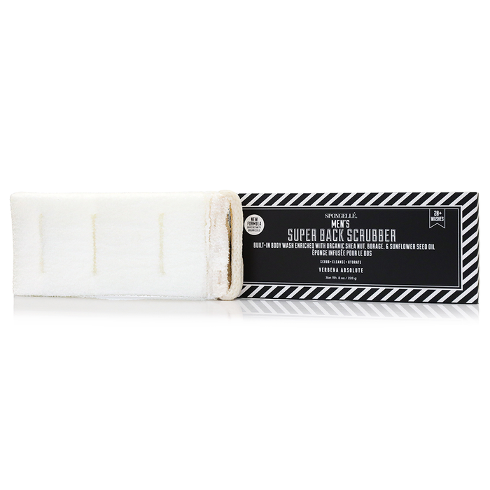 Men's Super Body Wash Infused Back Scrubber - Glamourous Grace