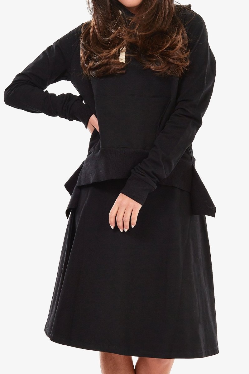 Supreme Swing Skirt 23" (Black) - Glamourous Grace