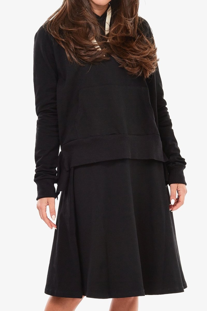 Supreme Swing Skirt 23" (Black) - Glamourous Grace