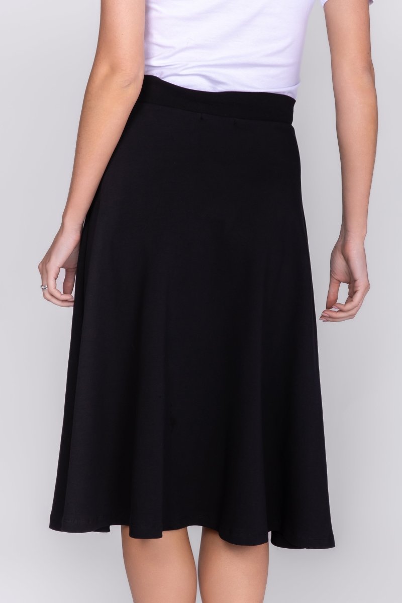 Supreme Swing Skirt 29" (Black) - Glamourous Grace