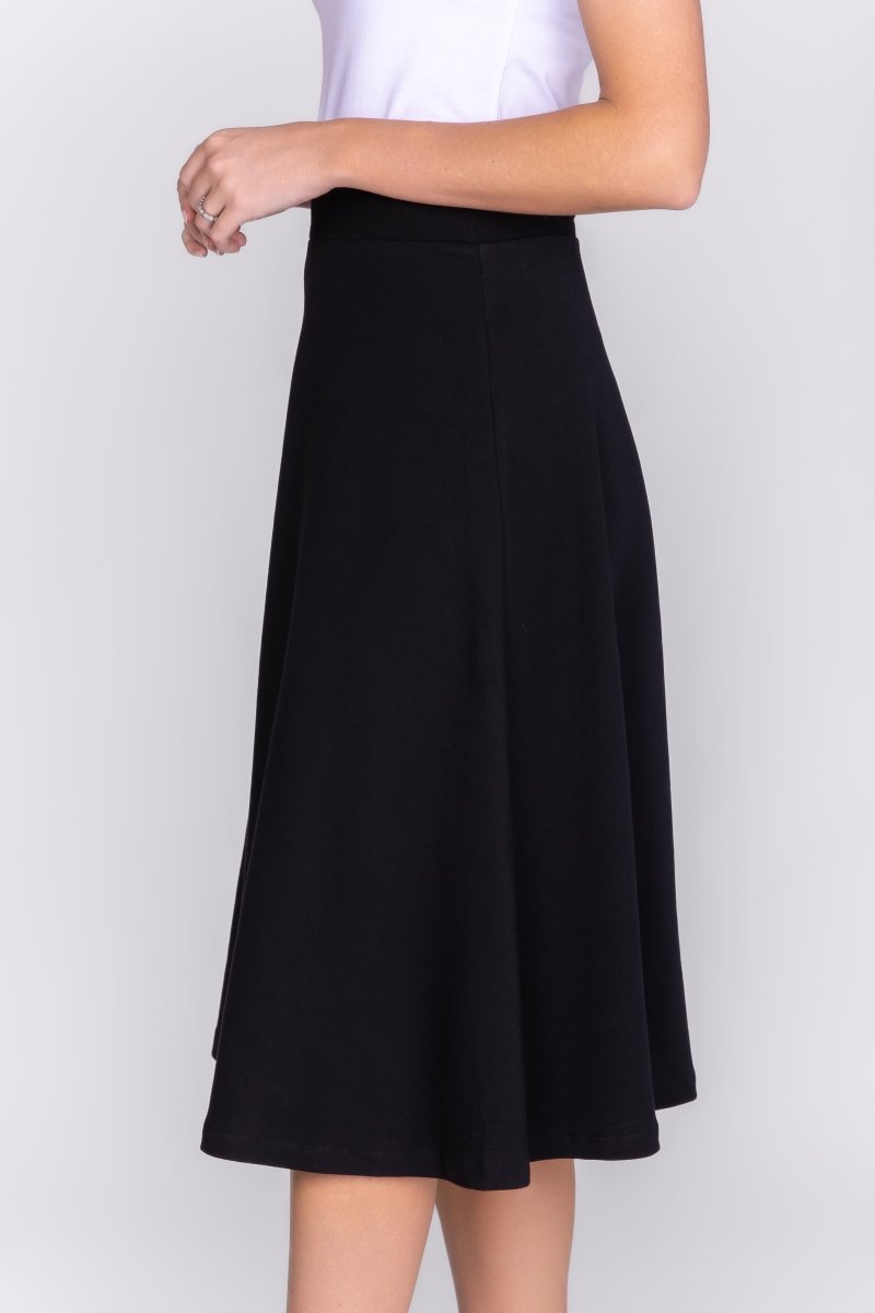 Supreme Swing Skirt 29" (Black) - Glamourous Grace