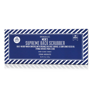 Men's Supreme Body Wash Infused Back Scrubber - Glamourous Grace