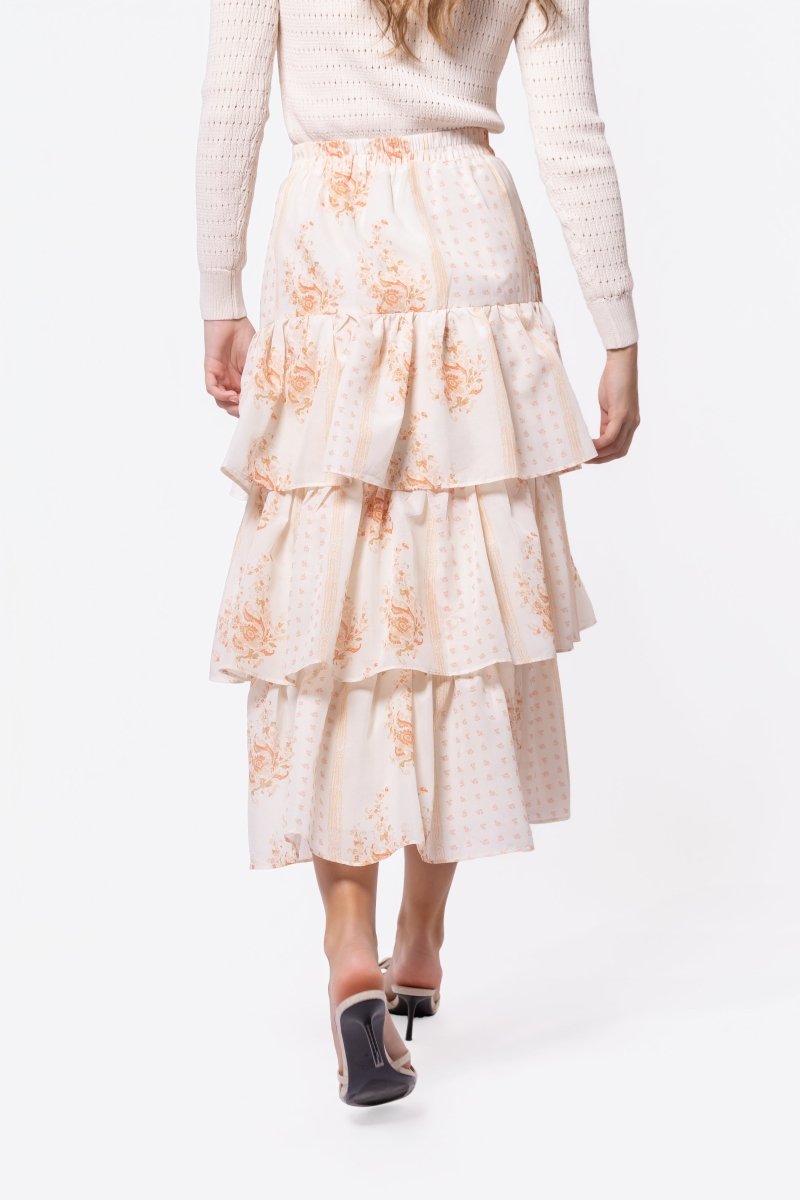 Suri Skirt (Ivory) - Glamourous Grace