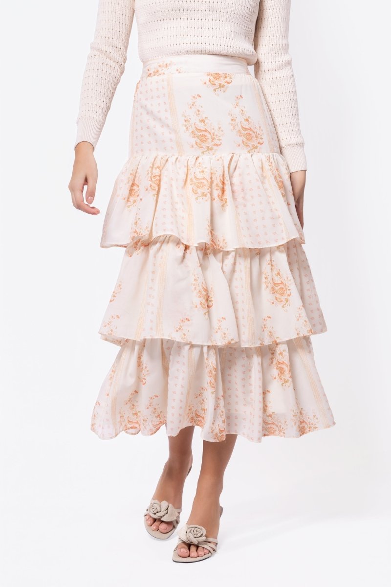 Suri Skirt (Ivory) - Glamourous Grace
