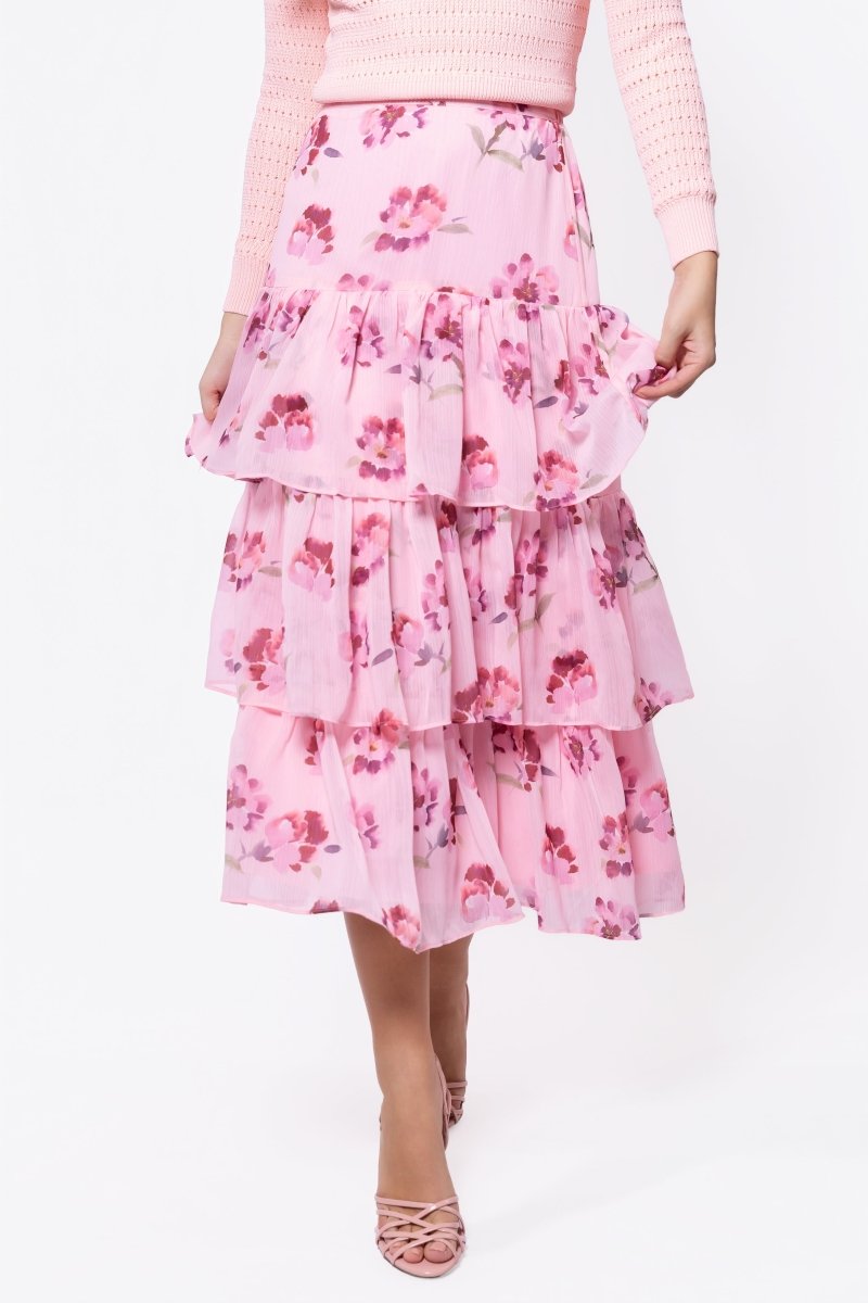 Suri Skirt (Pink) - Glamourous Grace