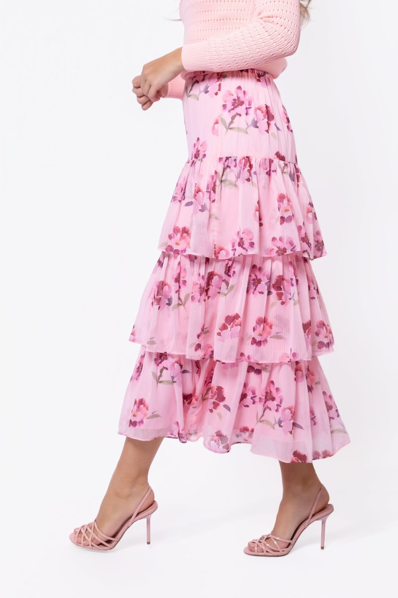 Suri Skirt (Pink) - Glamourous Grace