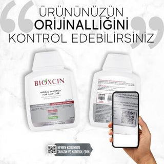 Bioxcin Anti Hair Loss Shampoo for Dry/Normal Hair - 10.14 fl oz, Herbal, pH Balanced, Clinically Tested - Glamourous Grace