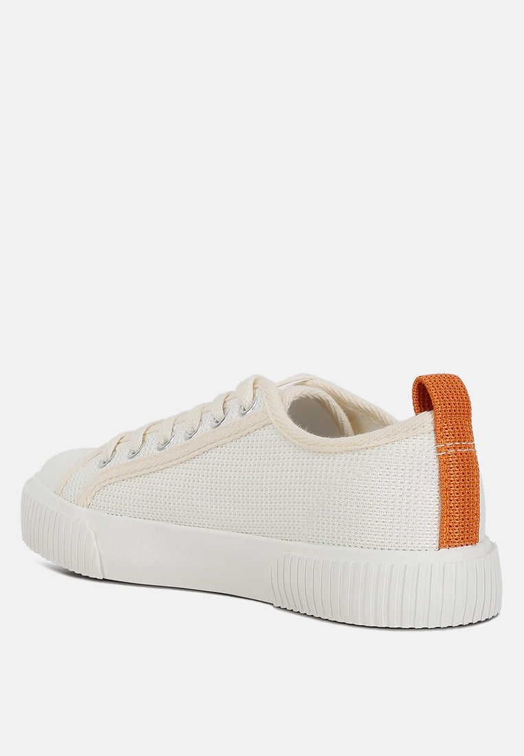 Sway Chunky Sole Knitted Textile Sneakers - Glamourous Grace