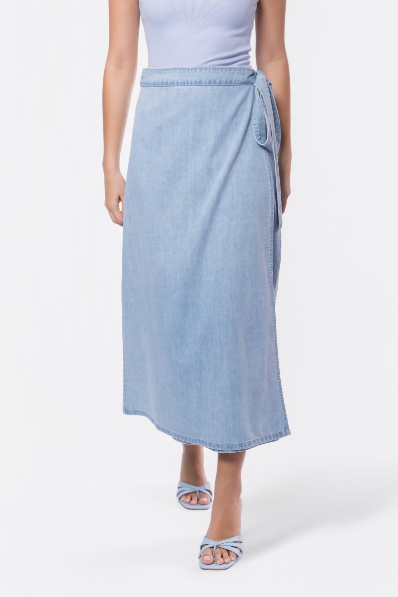 Sydney Skirt (Light Blue) - Glamourous Grace