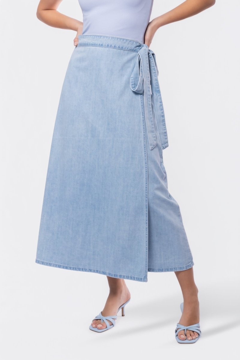 Sydney Skirt (Light Blue) - Glamourous Grace