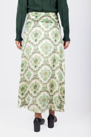 Sylvie Skirt (Green Flower)
