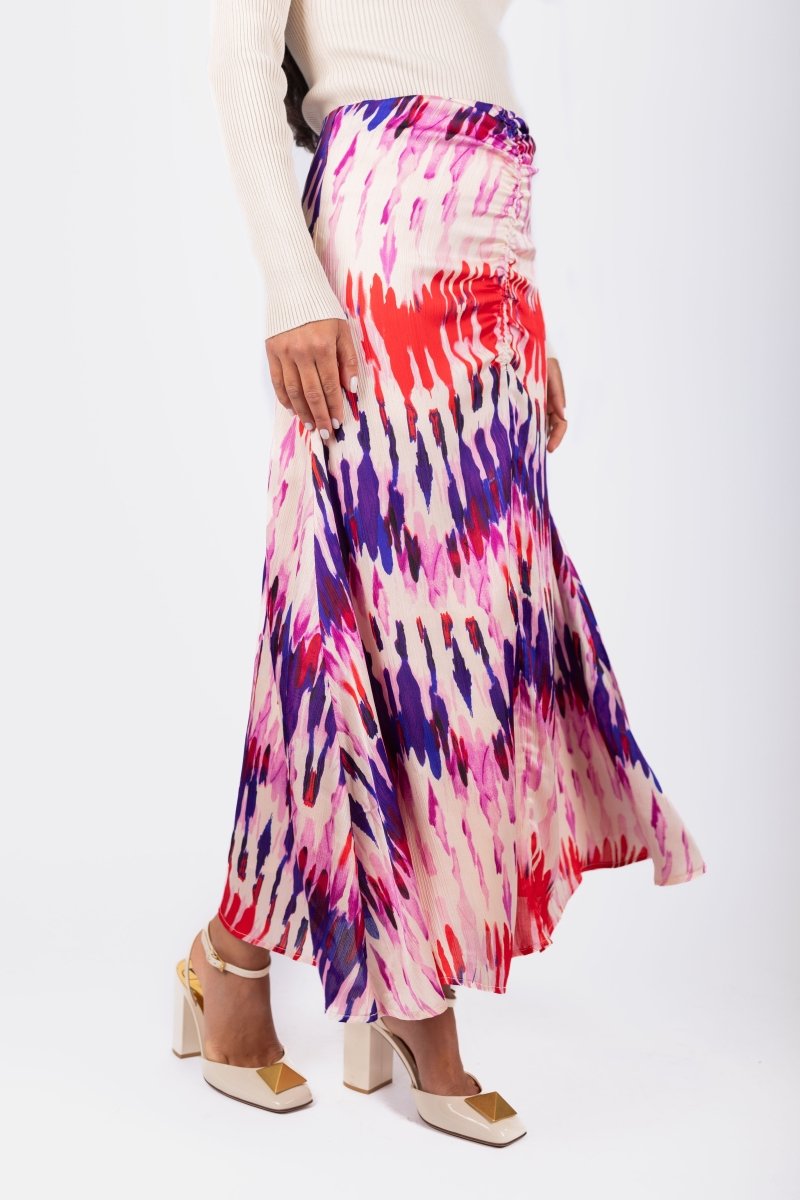 Sylvie Skirt (Purple Multi) - Glamourous Grace